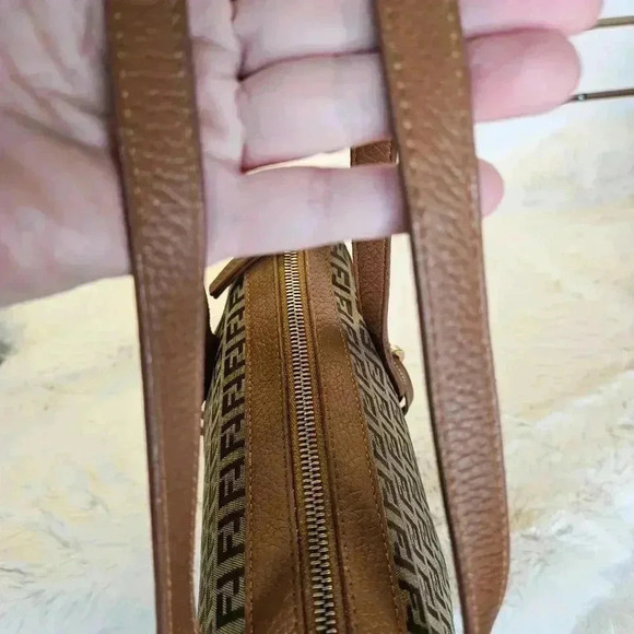 Fendi Cabas  Zucchino Handbag - Picture 9 of 16